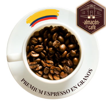 Café en granos Selección Premium 100% Excelso Colombia ...